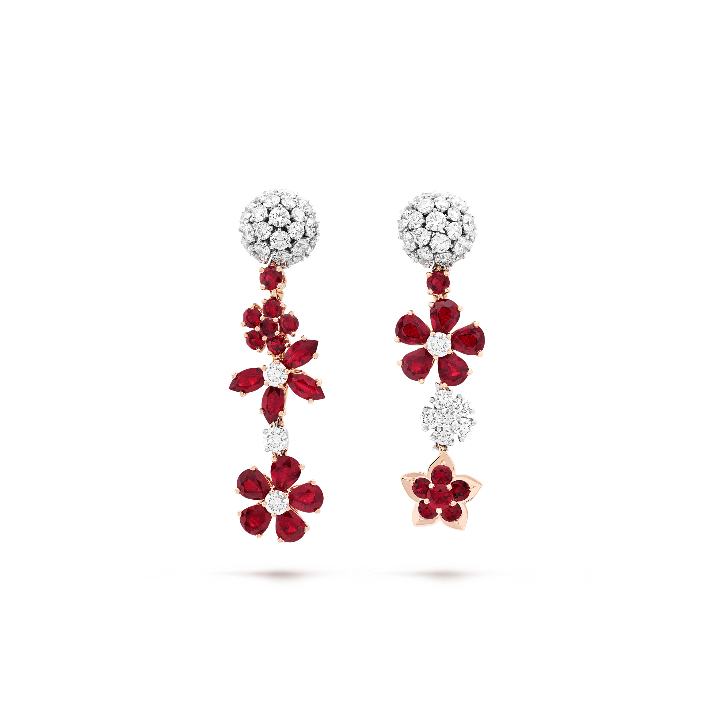 VAN CLEEF ARPELS FOLIE DES PRÉS EARRINGS VCARP47R00